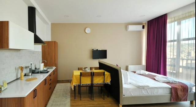 Studio Apartment с балконом и с красивым видом из окна Апартаменты BFG Suites