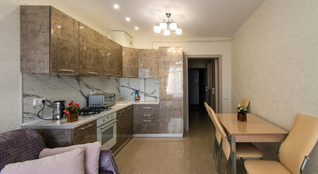 Студия с красивым видом из окна Апартаменты Soned House