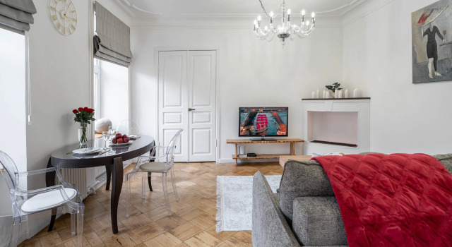 Krasivo Zhit na Kuzhechnom Flat, Rezervovat Apartmán Petrohrad Rusko, poblíž Dostoevsky Museum