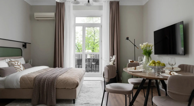 Квартира GM Apartments Стильная двушка у Триумфальной площади, Забронировать Апартаменты/квартира Центральный административный округ Москва