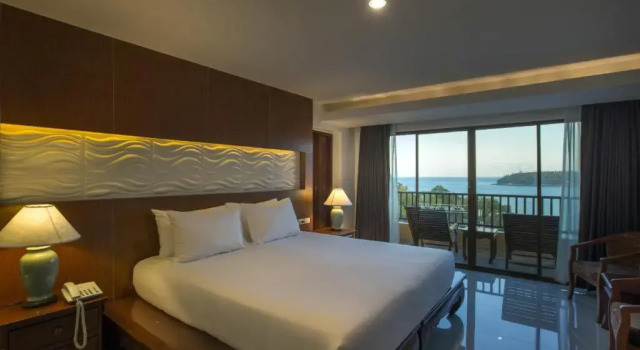 Двухместный номер Deluxe с балконом и с красивым видом из окна Chanalai Garden Resort, Kata Beach