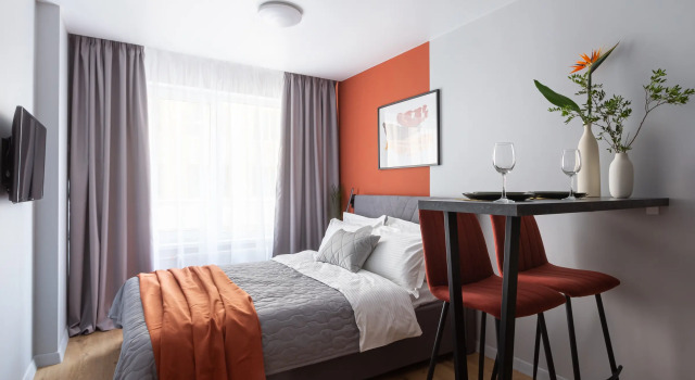 Двухместные апартаменты Апартаменты APARTMENTS & stories