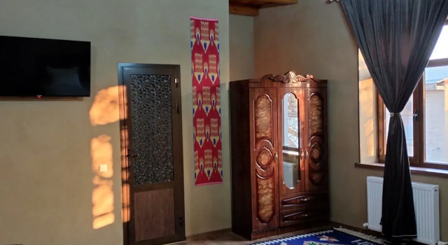 Superior Casal quarto com vista Darvozai Samarkand Boutique Hotel