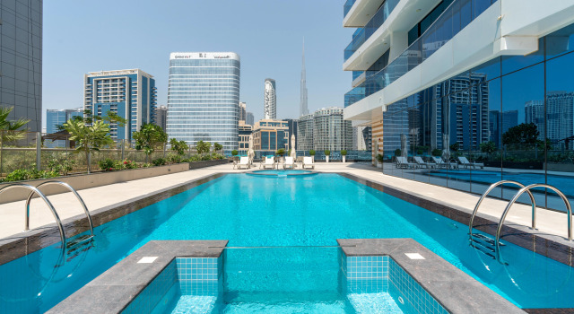 Апартаменты GLOBALSTAY in Business Bay Free Parking, Забронировать Апартаменты/квартира Дубай Эмират Дубай, рядом с Al Wajeha Al Maeyah Marine Transport Station