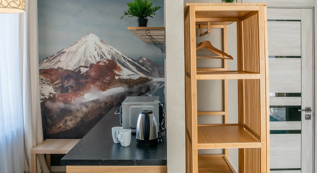 Двухместная студия с видом на город Отель Пик 3456