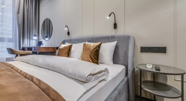 Апартаменты Business apartments, дизайнерские апартаменты, Забронировать Апартаменты/квартира Отели Москвы с парковкой, рядом с ЦСКА, Парковка