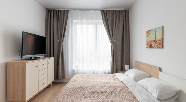 Апартаменты Flat Inn студия у метро Новохохловская, Забронировать Апартаменты/квартира Вороново Троицкий административный округ