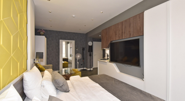 Şehir manzaralı Konfor çift kişilik oda Avenue ApartHotel