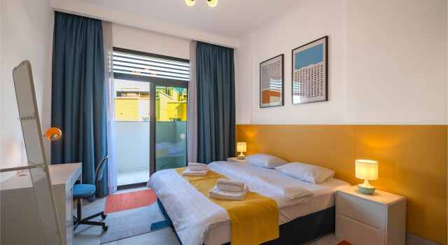 Апартаменты c 1 комнатой с балконом izzzi life Mint Holiday Home Apartments