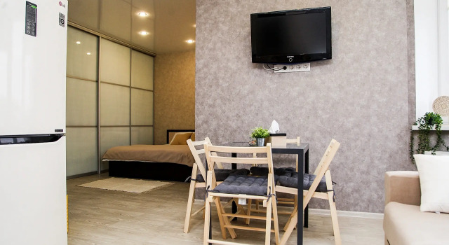 Двухместные апартаменты с балконом Volga Apartments