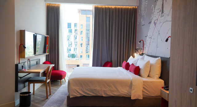 Двухместный номер Premium с видом на канал Отель IntercityHotel Dubai Jaddaf Waterfront