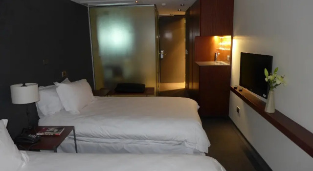 Двухместный номер Standard с балконом и с видом на город Hotel Ismael - Lastarria