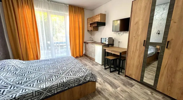 Четырёхместная студия Comfort рядом с пляжем Голубое Море
