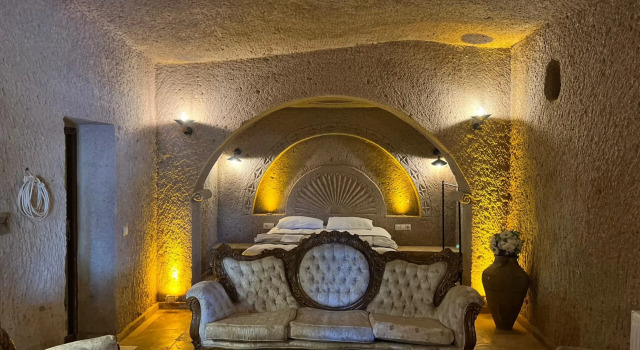 Номер Deluxe Yeşilöz inn Cave otel