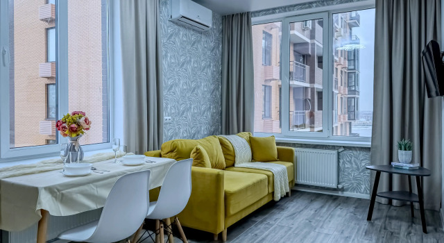 Квартира евро Green FOX в элитном ЖК Сердце Каспия