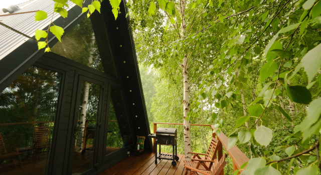 Дом A-frame Урман Кэмп