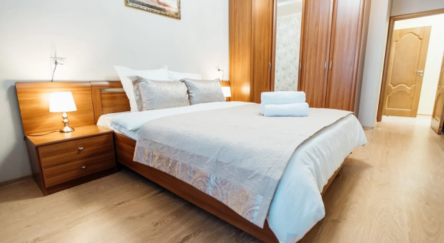 Dvukhkomnatnye Na Pereulke Khrustalnom 27 Na 15 Etazhe Apartments, Book Lejlighed Hoteller i Central Russia med parkering, Parkering