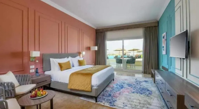 Номер Deluxe с видом на бассейн Отель Eastern El-Galala Aquapark Ain Sokhna