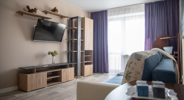 Апартаменты с балконом и с красивым видом из окна LovelyHome39|Двухкомнатные Апартаменты  с видом на Набережную