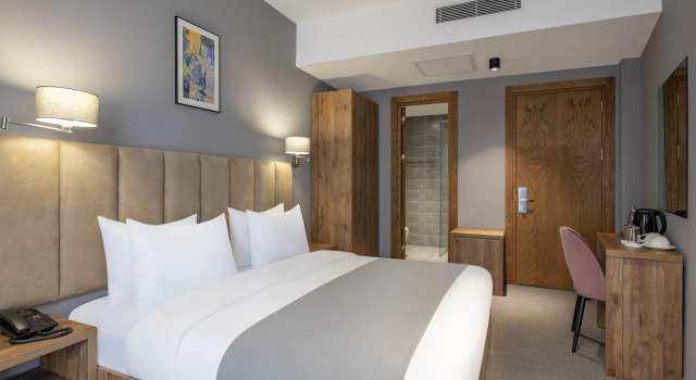 Двухместный номер Делюкс с балконом Barnovi Boutique Hotel