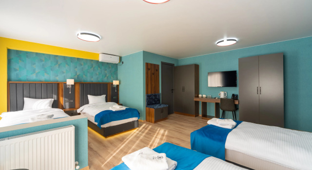 Четырёхместный номер Classic с видом на город Gori Apartments