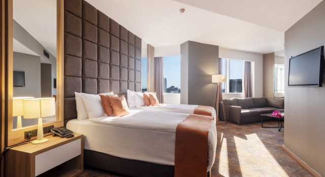Семейный номер Superior с видом на город Отель Grand Sapphire City