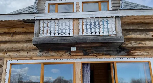 Вилла Частный Дом из Сибирского Кедра