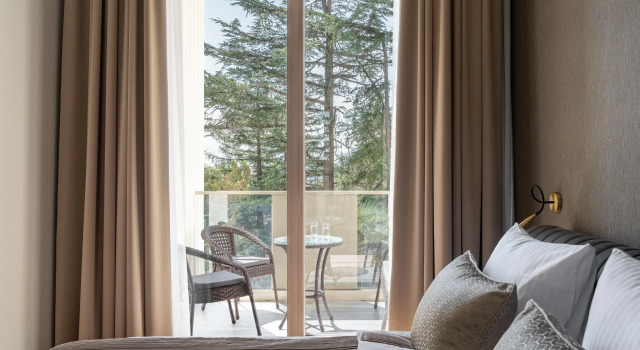 Апартаменты Superior с балконом и с видом на парк Комплекс апартаментов Grand Royal Residences