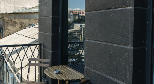 Camera doppia Standard con balcone e con vista sul parco Aratta Boutique Hotel