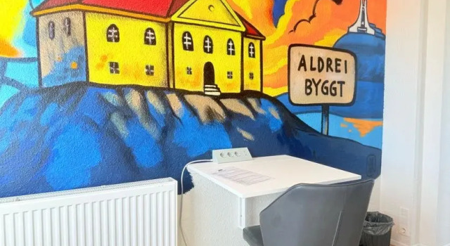 Номер Standard c 1 комнатой с видом на город Отель The Stykkishólmur Inn