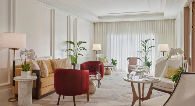 Двухместный номер клубный с видом на море Emirates Palace Mandarin Oriental, Abu Dhabi