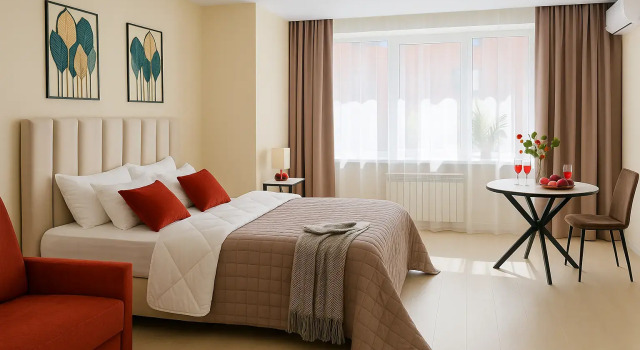Na Naberezhnoy Apartments company "V-GOSTI", Prenota Appartamento Appartamenti a Samara, Appartamento