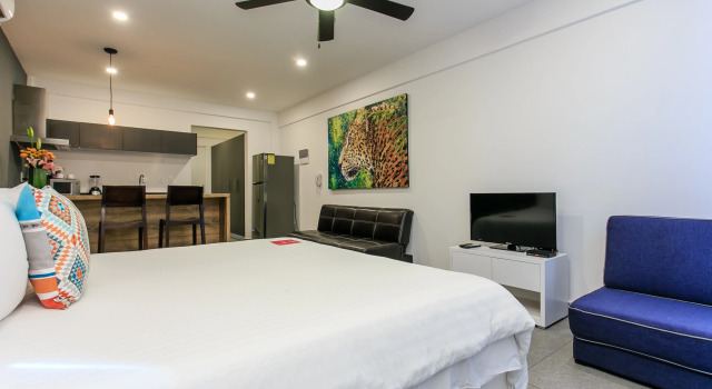 Студия с красивым видом из окна Апарт-Отель Studio 30 Condhotel by Nah Hotels