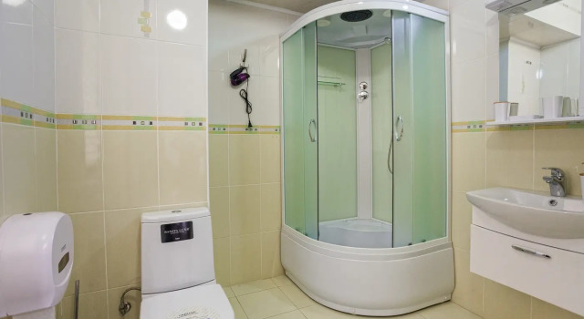 Standard Twin room with courtyard view Strela Hotel