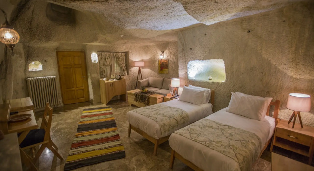 Двухместный номер Deluxe с красивым видом из окна Agarta Cave Hotel