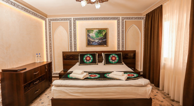 Двухместный люкс с балконом и с красивым видом из окна Sugdiyon Hotel