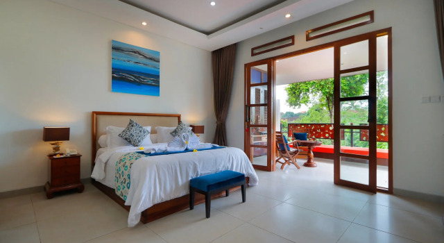 Номер Deluxe Вилла Little Ubud River View