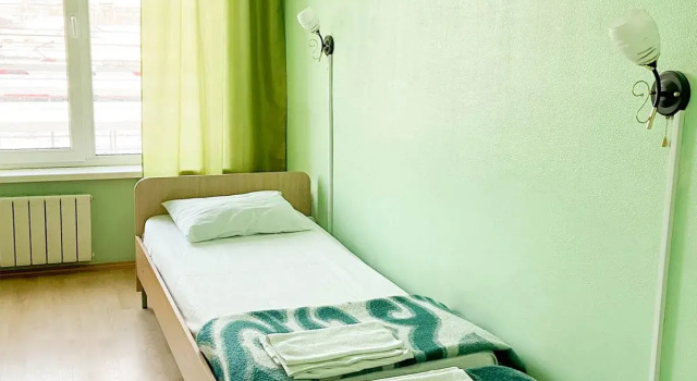Кровать в общем номере (женский номер) Отель Smart Hotel Екатеринбург