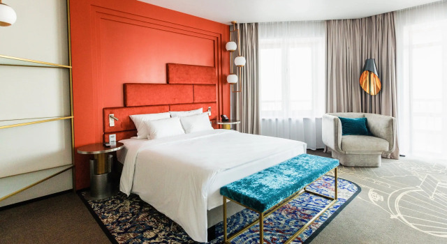 Двухместный полулюкс с балконом Отель Mercure Благовещенск