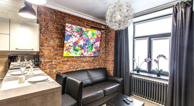 Апартаменты Loft in Minsk, Забронировать Апартаменты/квартира СПА-отели Минска, рядом с Комаровский рынок, SPA-услуги