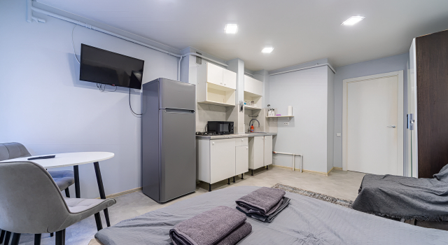 Apartamentyi Apartment Near Spit Of Vasilyevsky Island, Rezervovat Apartmán Vasileostrovskiy district Petrohrad, poblíž Yubileyny Sports Complex
