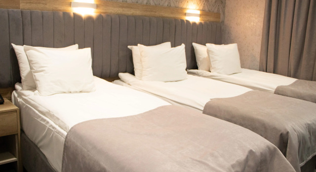 Трёхместный номер Superior с видом на город Home Suites Baku-Halal Hotel