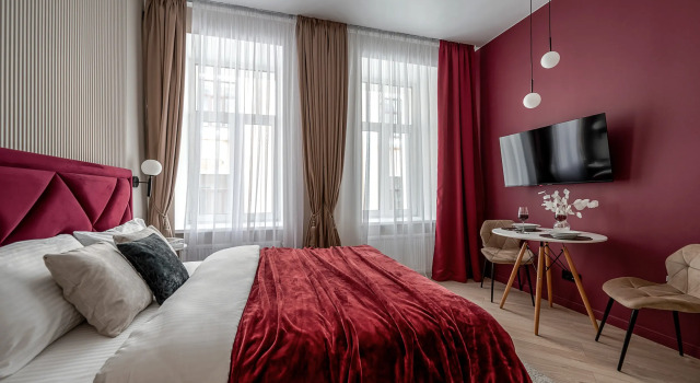 Квартира Red Flat, Забронировать Апартаменты/квартира Апартаменты Санкт-Петербурга, рядом с Площадь Восстания, Апартаменты/квартира
