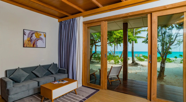 Вилла семейная с 2 комнатами Fiyavalhu Resort Maldives