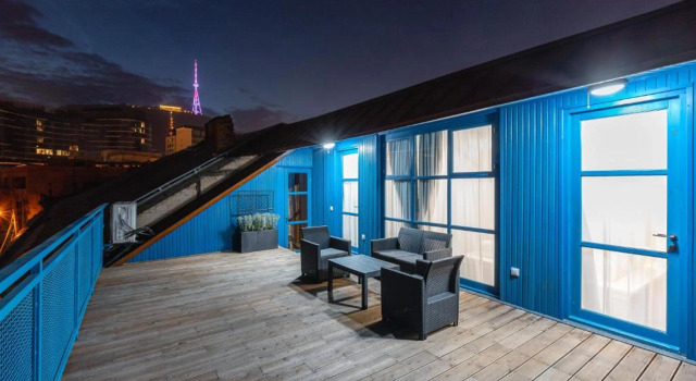 Двухместный номер Standard с красивым видом из окна Blue Balcony Hotel