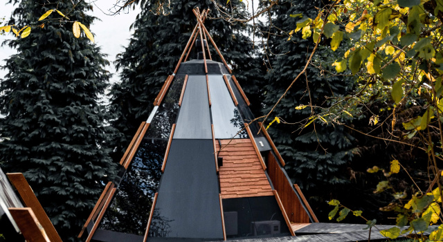 Двухместный Нео-Типи Отель Загородный отель Pine River Красная Поляна