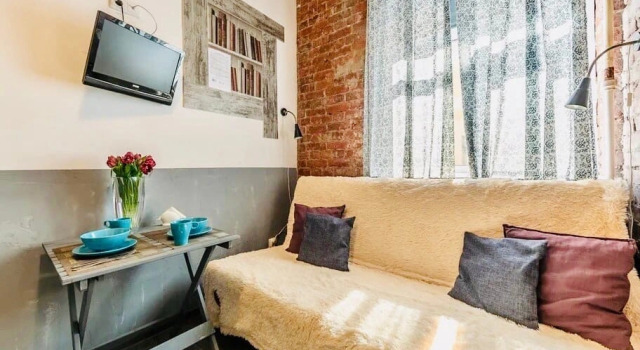 Apartment Kiona Loft 2, Rezervovat Apartmán Tsentralny district Petrohrad, poblíž Dostoevsky Museum