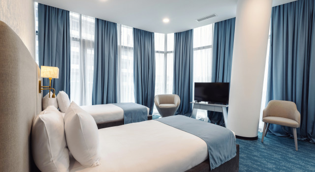 Двухместный номер Deluxe с видом на город Meta Business Hotel By King David