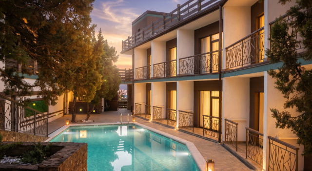Aura Hotel, Брондау Қонақ үй Kabardinka Gelendzhik Coast, Signal Beach жанында