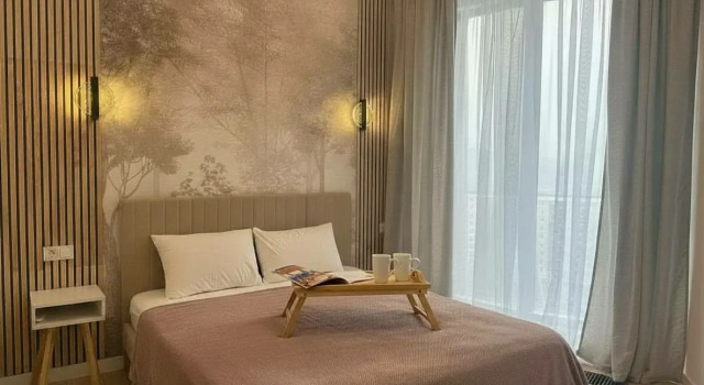 2-K s Vidom na Russkiy Most Flat, Buchen Sie Ferienwohnung Russki Insel 